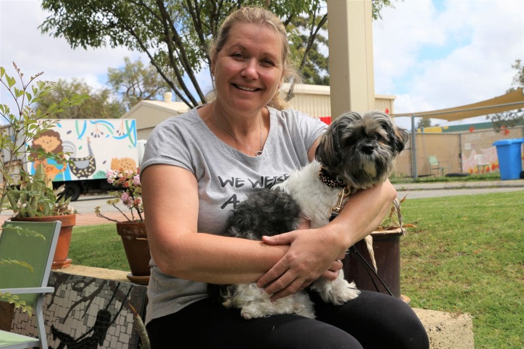 Missy was saved from neglect