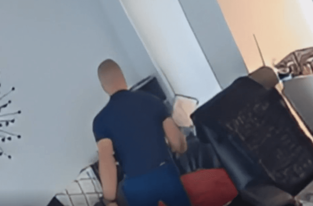 Deidentified Footage of Man Beating Dog