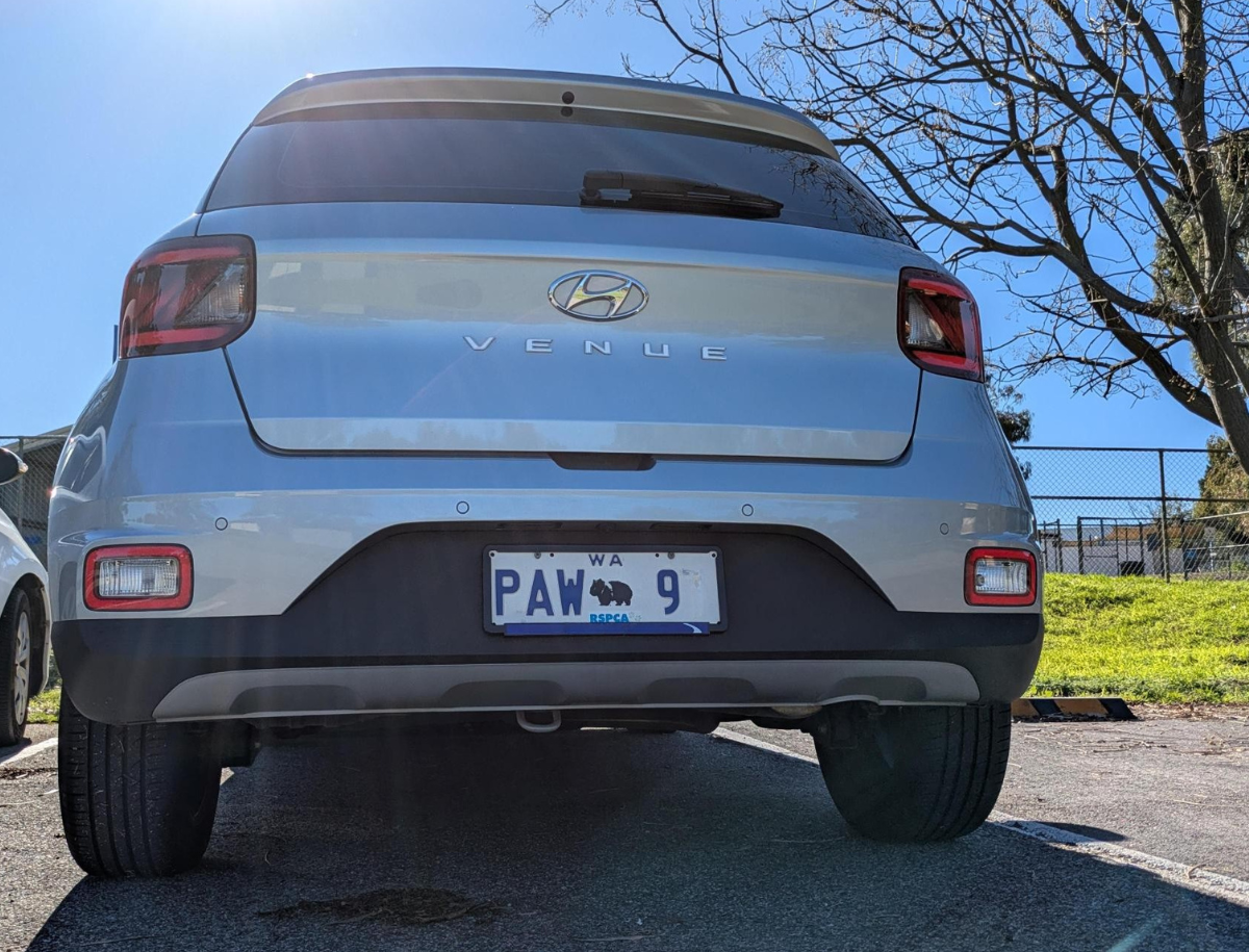 RSPCA WA Personalised PAW license plate