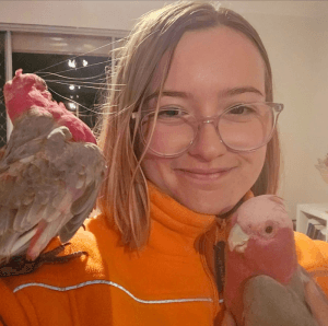 2025 AWA volunteer winner Kira Martin - Darling Range Wildlife shelter