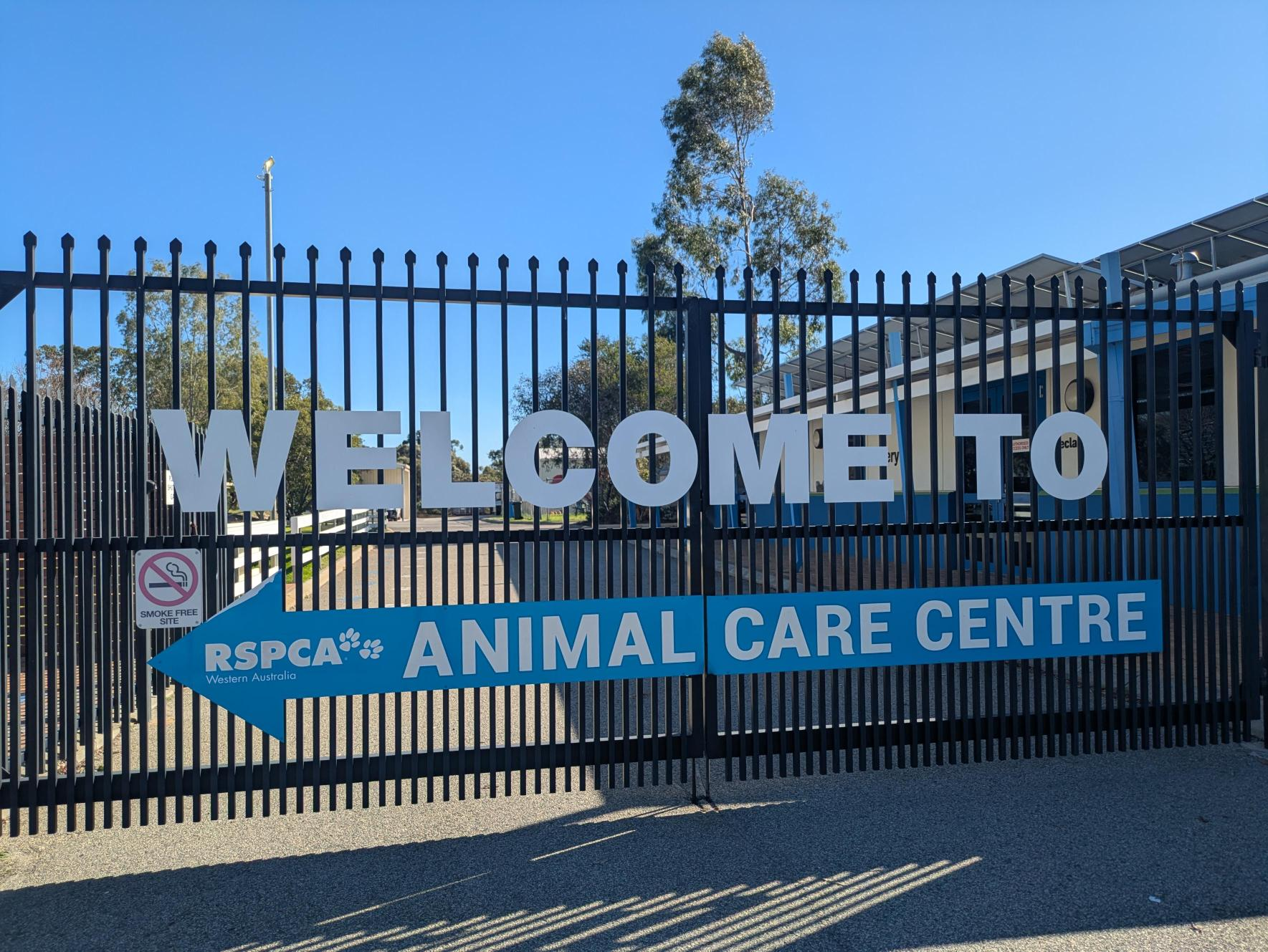 RSPCA WA Animal Care Centre entry